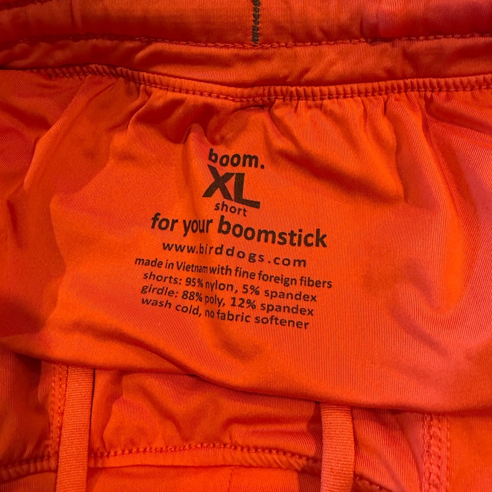 Birddogs Boom XL Shorts in grey/orange - Picture 3 of 3